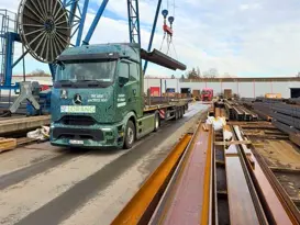 Der eActros 600 wird auf die Probe gestellt. 2