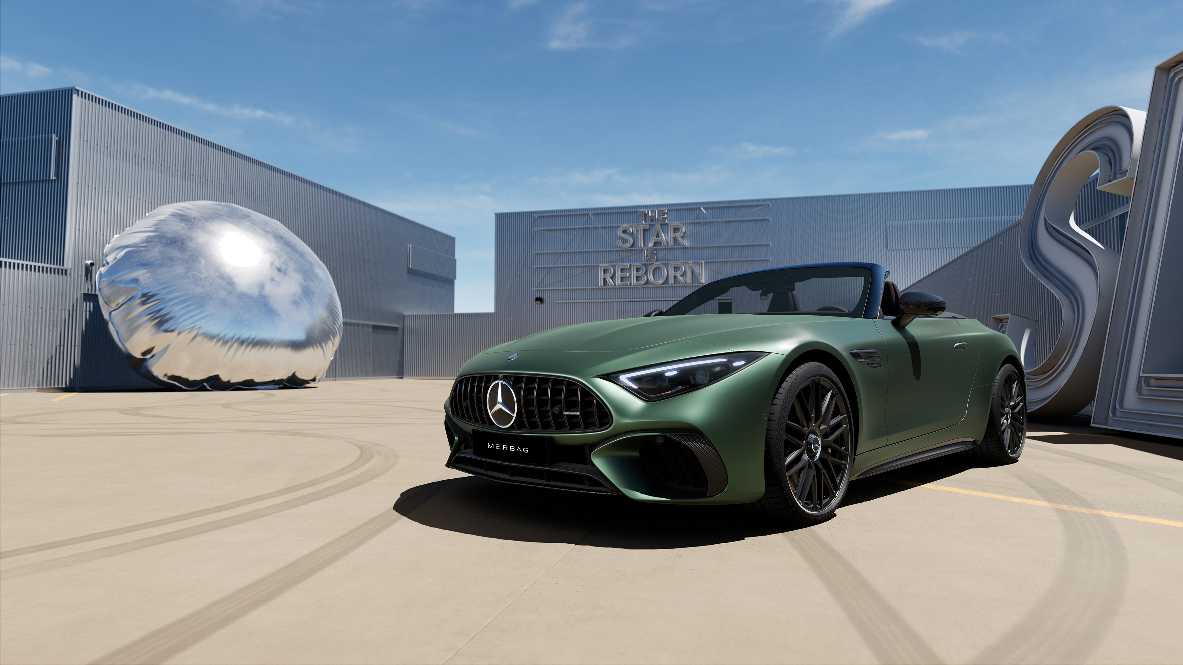 Mercedes AMG SL 63 E PERFORMANCE 3840X2160