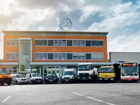 Schierstein Merbag Wiesbaden GmbH | Mercedes Benz, Setra und FUSO Nutzfahrzeug und Bus Center Wiesbaden Schierstein