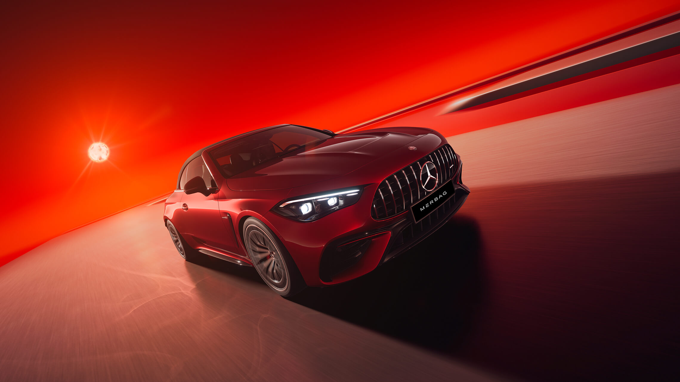 Mercedes AMG CLE 53 4MATIC+ Cabriolet AMG-spezifischer Kühlergrill - Merbag