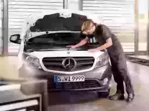 Mercedes Benz Transporter Service Angebote Werkstatt Wartung Neu