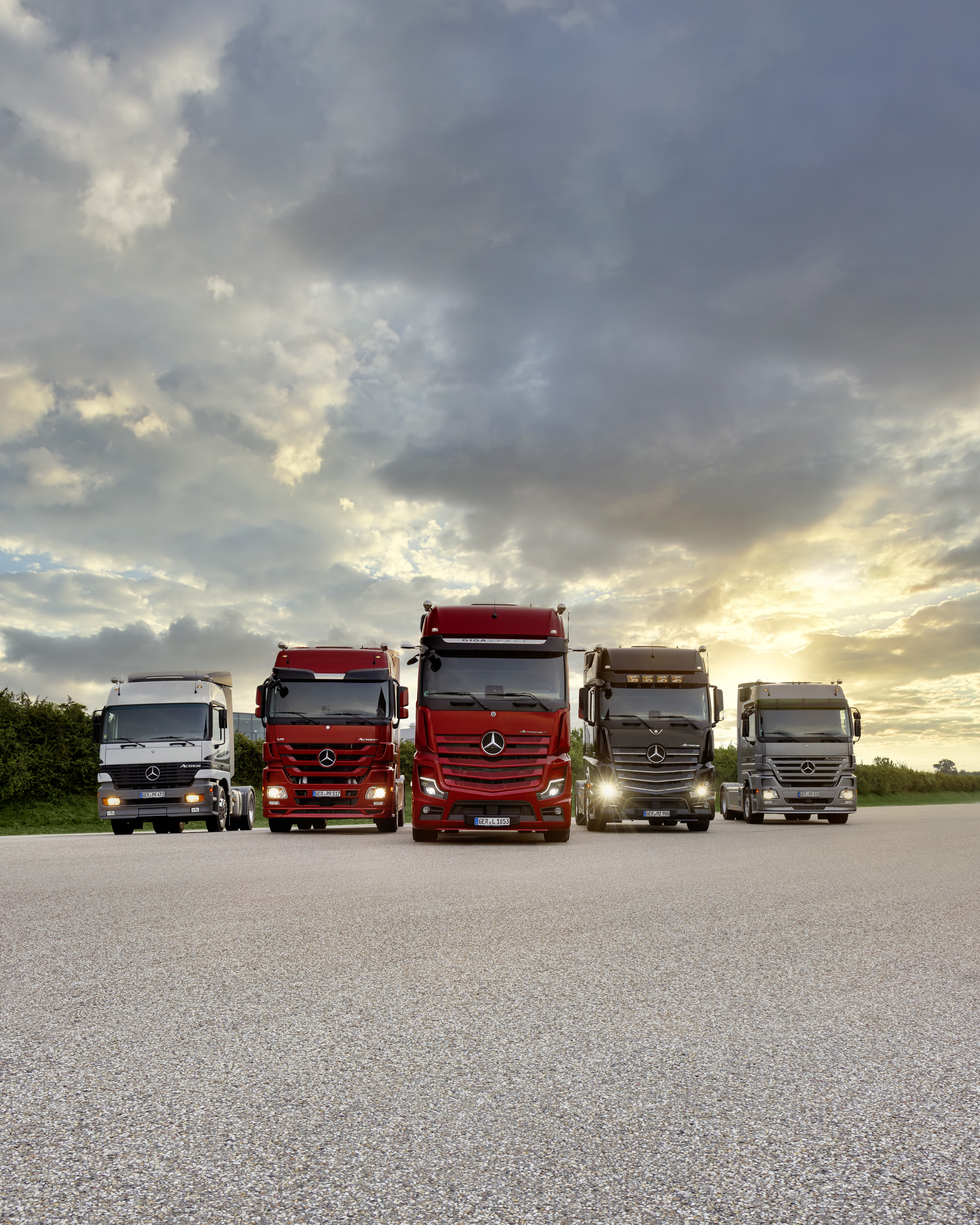 Actros Range RGB MBT4123