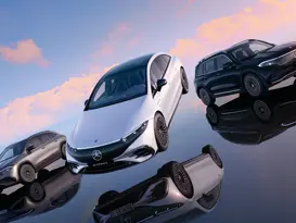 Vollelektrische Fahrzeuge von Mercedes-Benz Mercedes Eq Modelle
