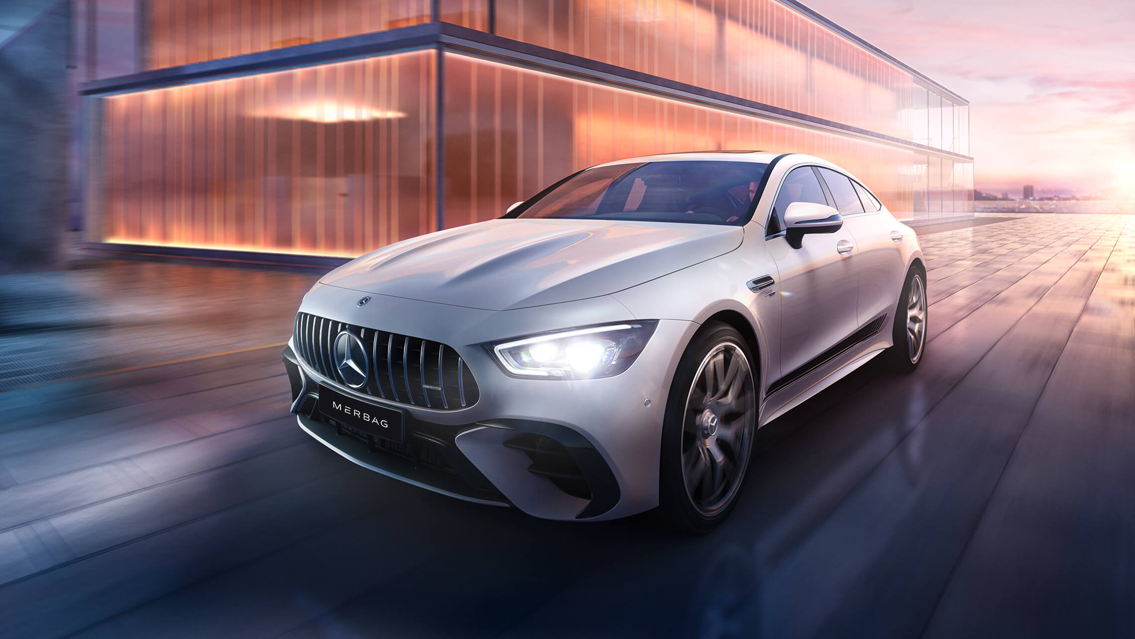 Mercedes AMG GT 4 Tuerer Coupe 01