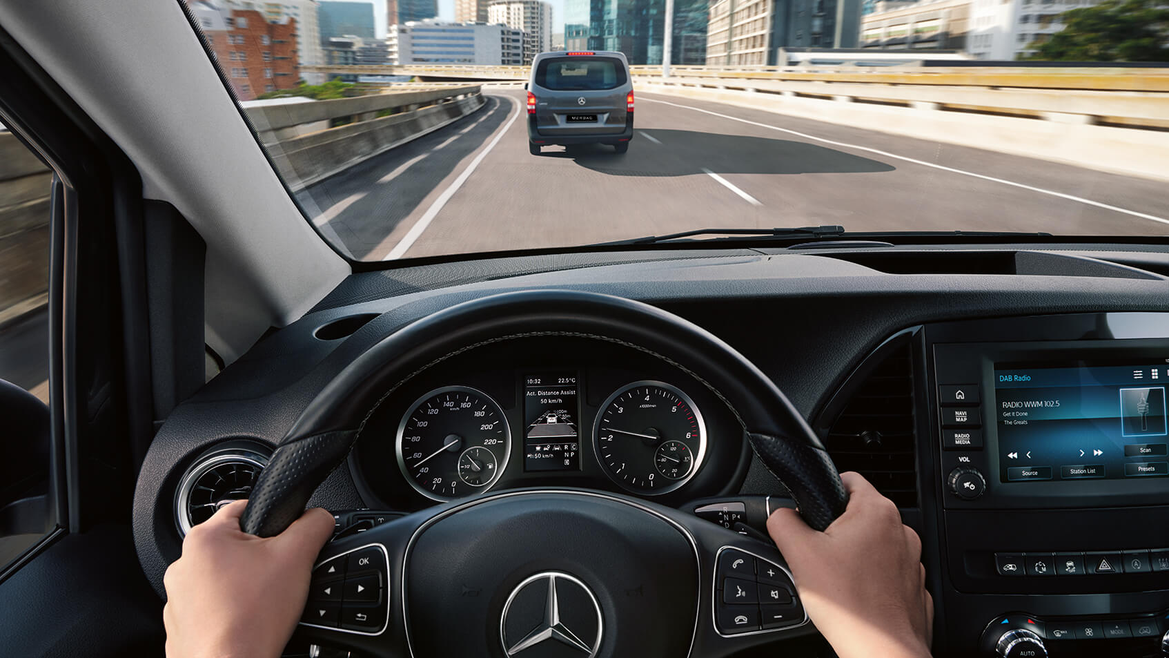 Mercedes Vito Mixto Sicherheit