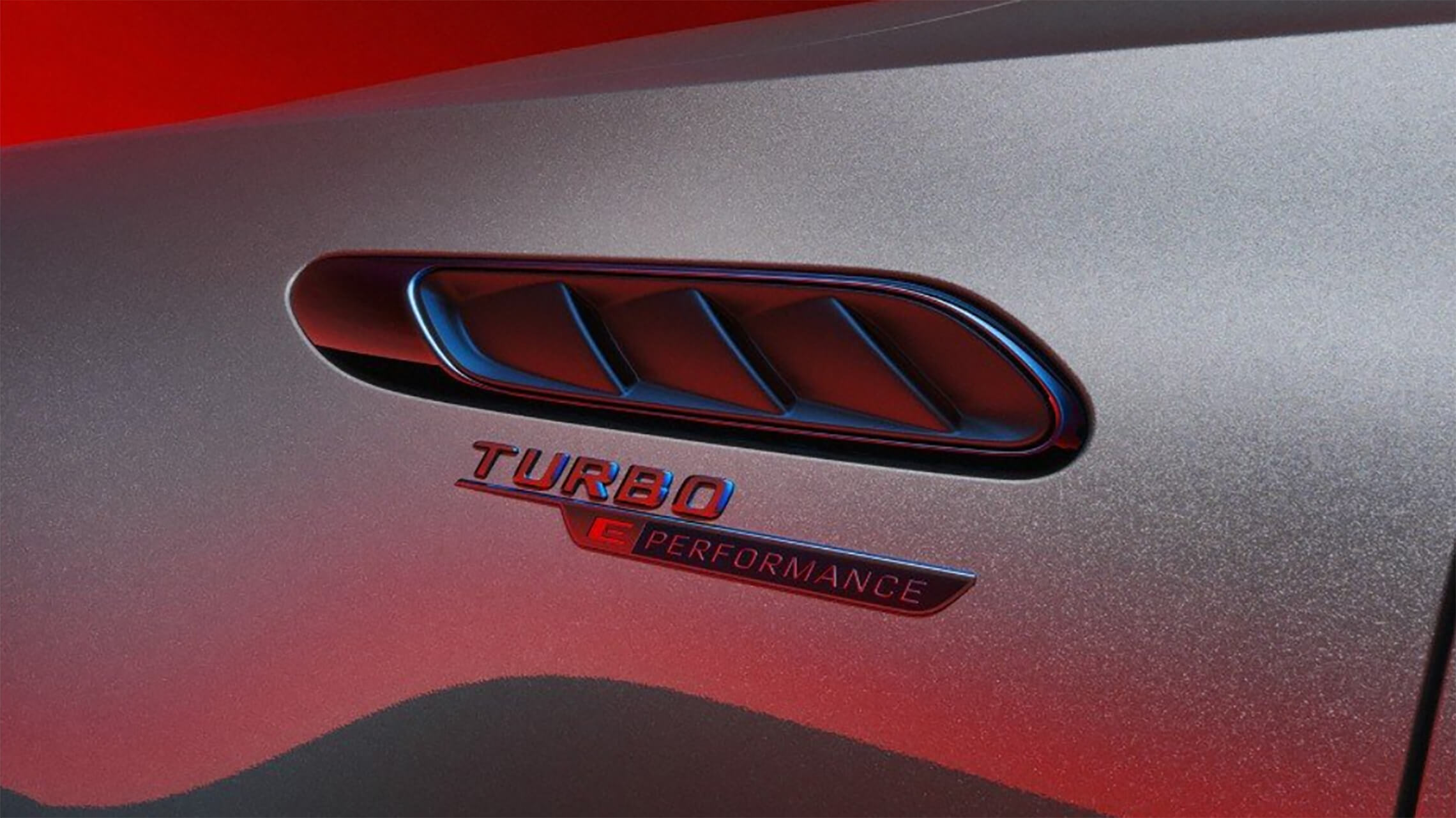 Mercedes-AMG C63 Limousine TURBO E PERFORMANCE Plakette auf den vorderen Kotflügeln - Merbag