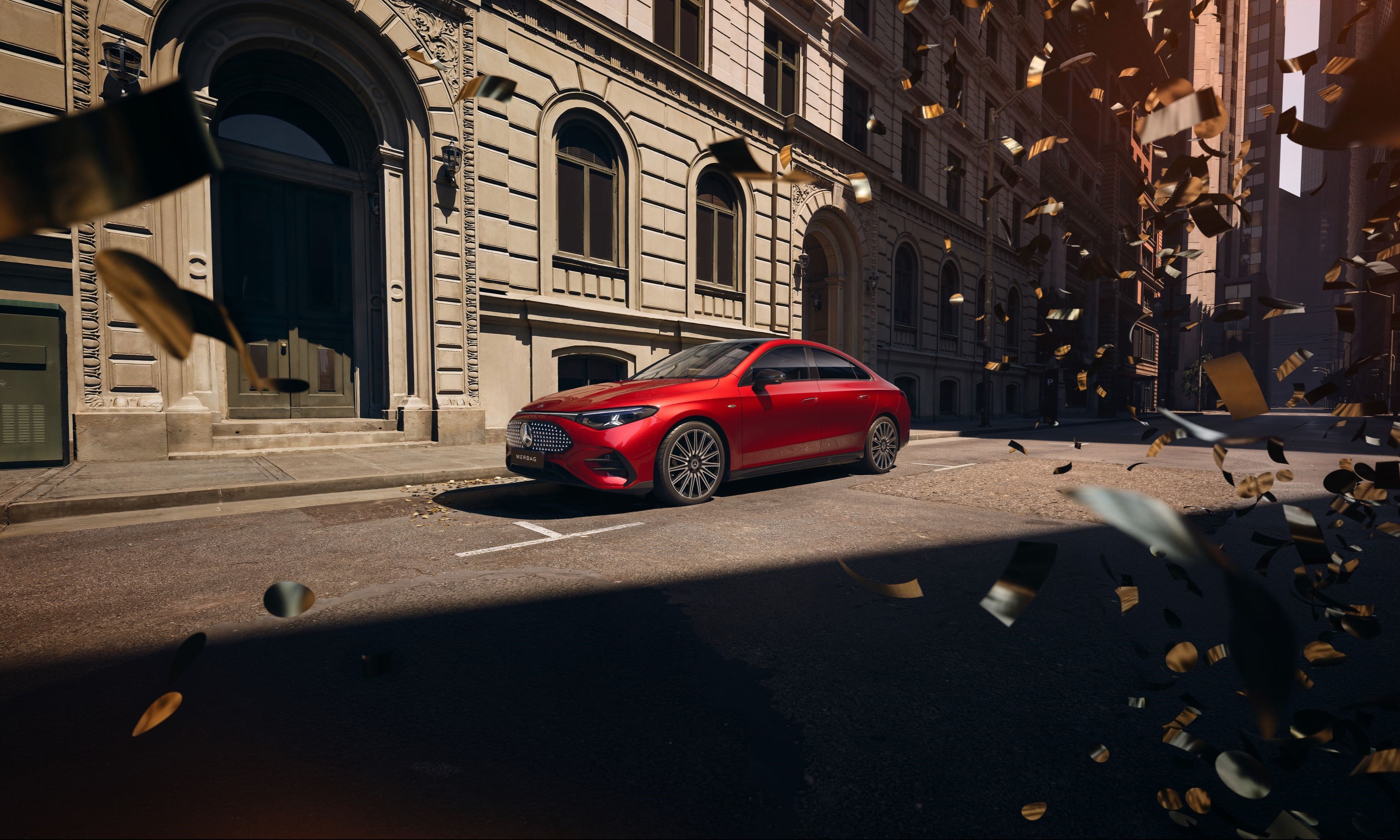 Der Neue Vollelektrische CLA Mit EQ Technologie Bei Merbag