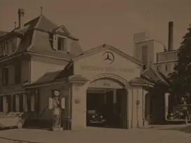 Unsere Geschichte Merbag Mercedes Benz Garage Geschichte