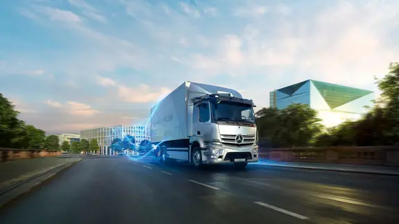 Mercedes eActros Reichweite Mercedes eActros Reichweite