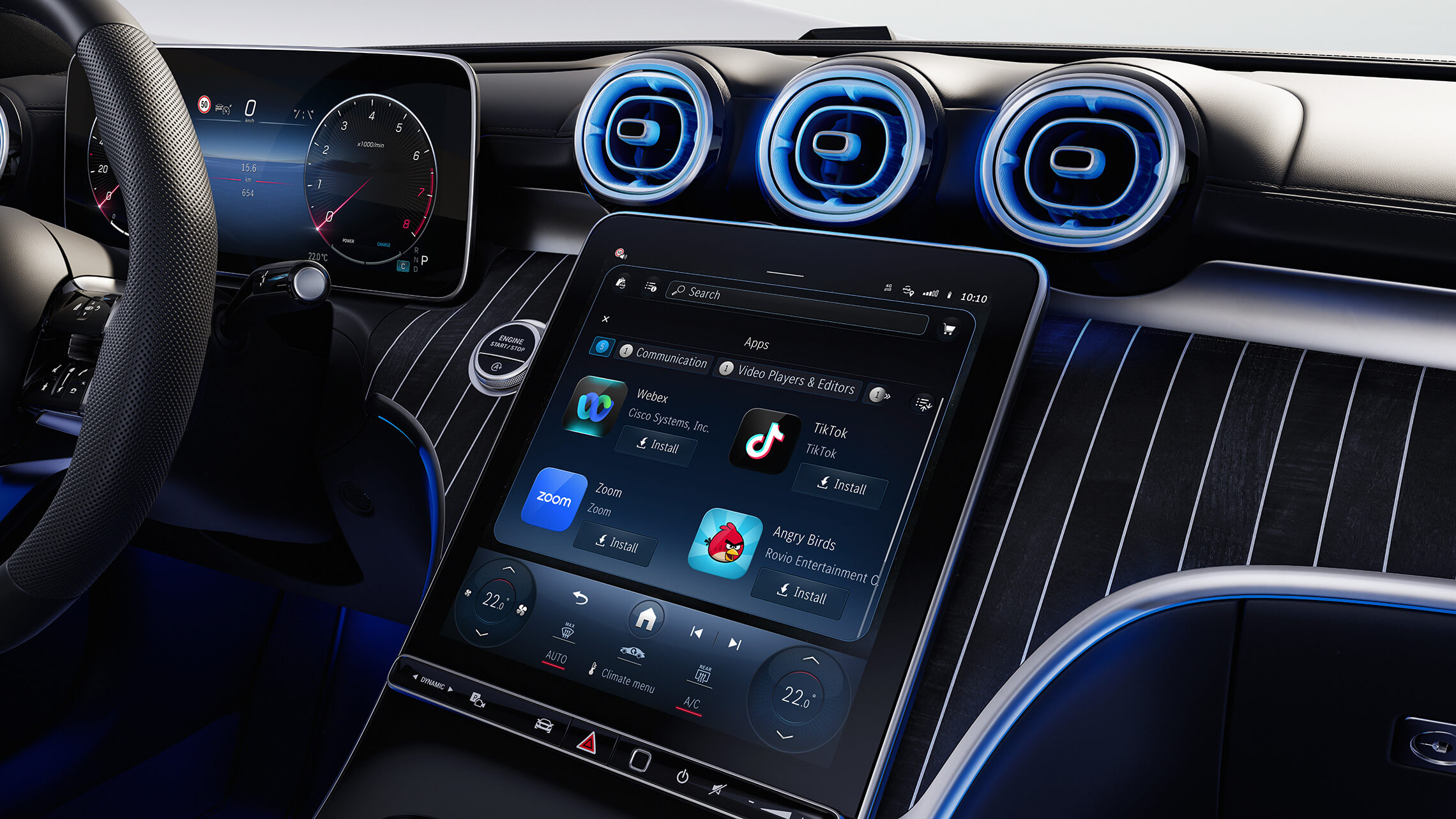 Mercedes-Benz CLE Coupe Interieur MBUX - Merbag