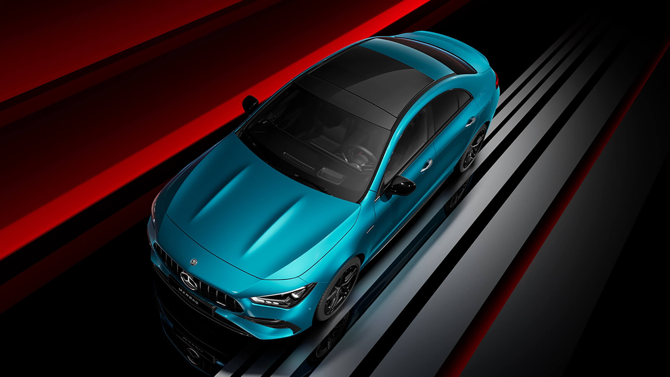 Mercedes-AMG CLA Coupe 35 4MATIC in Hyperblau metallic - Merbag