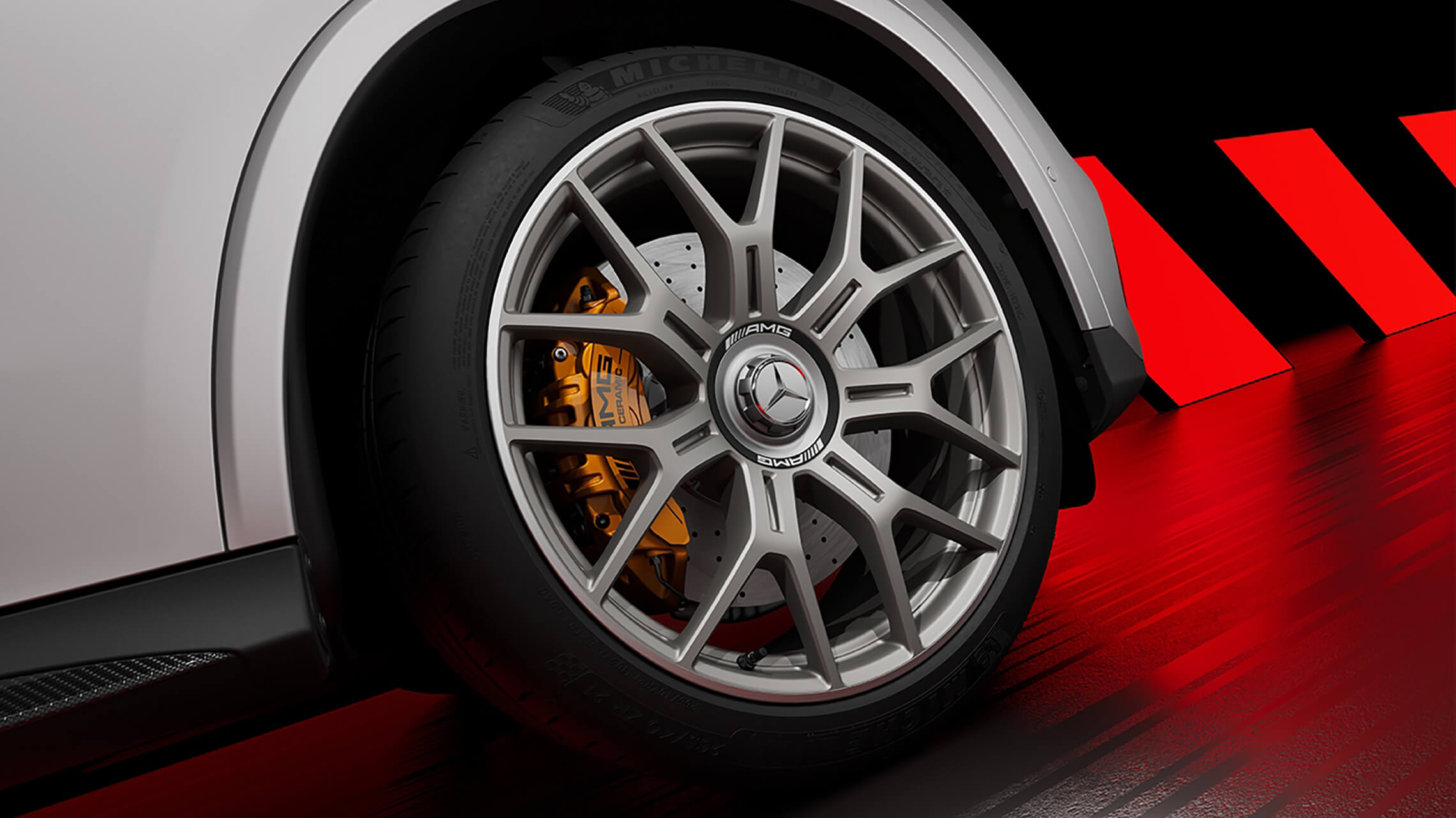 Mercedes-AMG GLC 63 S E PERFORMANCE Coupé AMG Keramik Hochleistungs-Verbundbremsanlage - Merbag