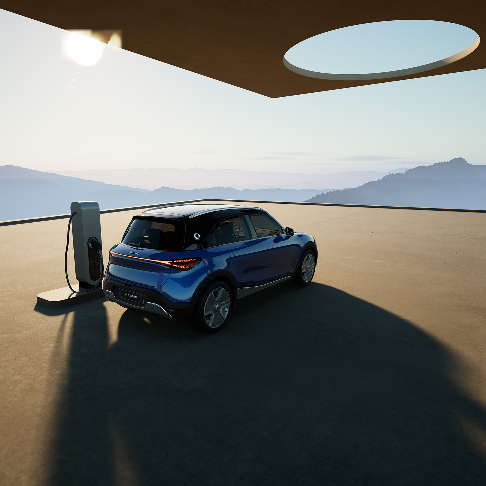 Smart #1 Pulse Außen Laden