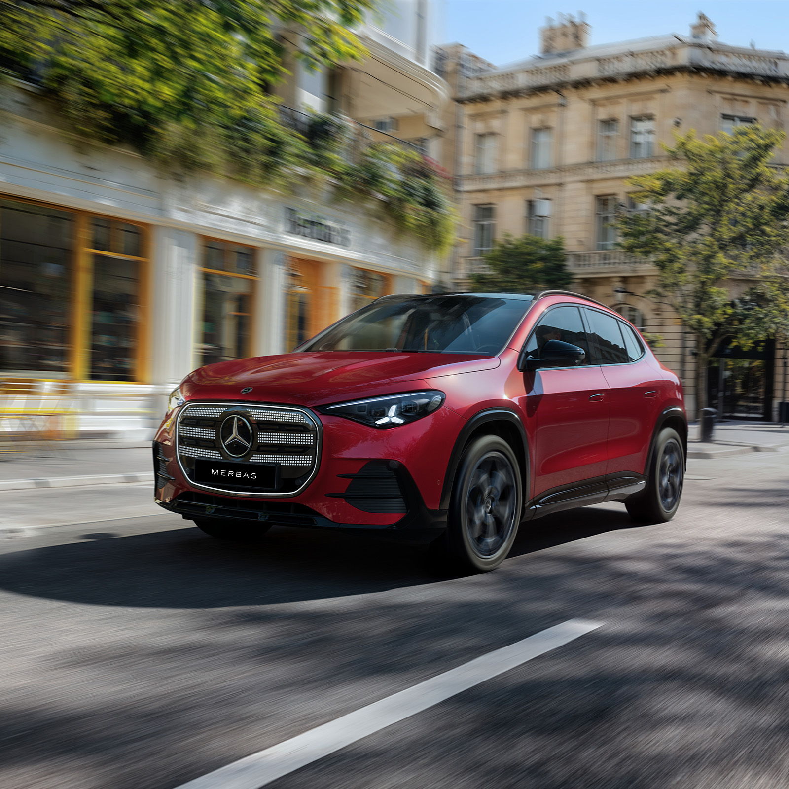Der Neue Mercedes Benz Gla Elektrisch Design 1600X1600px