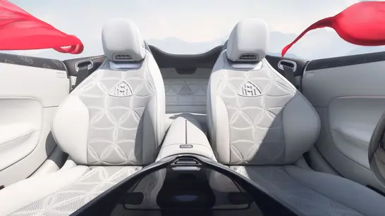 Maybach SL Monogram Series Volllederausstattung und Ziernähte im Maybach-spezifischen Pattern-Design - Merbag Maybach SL Monogram Series Volllederausstattung und Ziernähte im Maybach-spezifischen Pattern-Design - Merbag