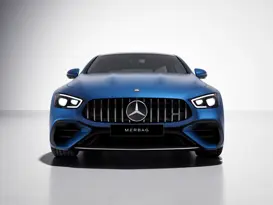 Mercedes-AMG GT 4 Türer Coupé MANUFAKTUR Spektralblau magno Panamericana Grill Mercedes-AMG GT 4 Türer Coupé MANUFAKTUR Spektralblau magno Panamericana Grill