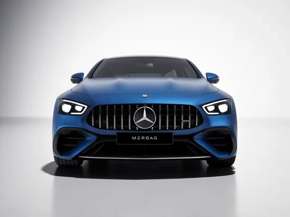 Mercedes-AMG GT 4 Türer Coupé MANUFAKTUR Spektralblau magno Panamericana Grill Mercedes-AMG GT 4 Türer Coupé MANUFAKTUR Spektralblau magno Panamericana Grill