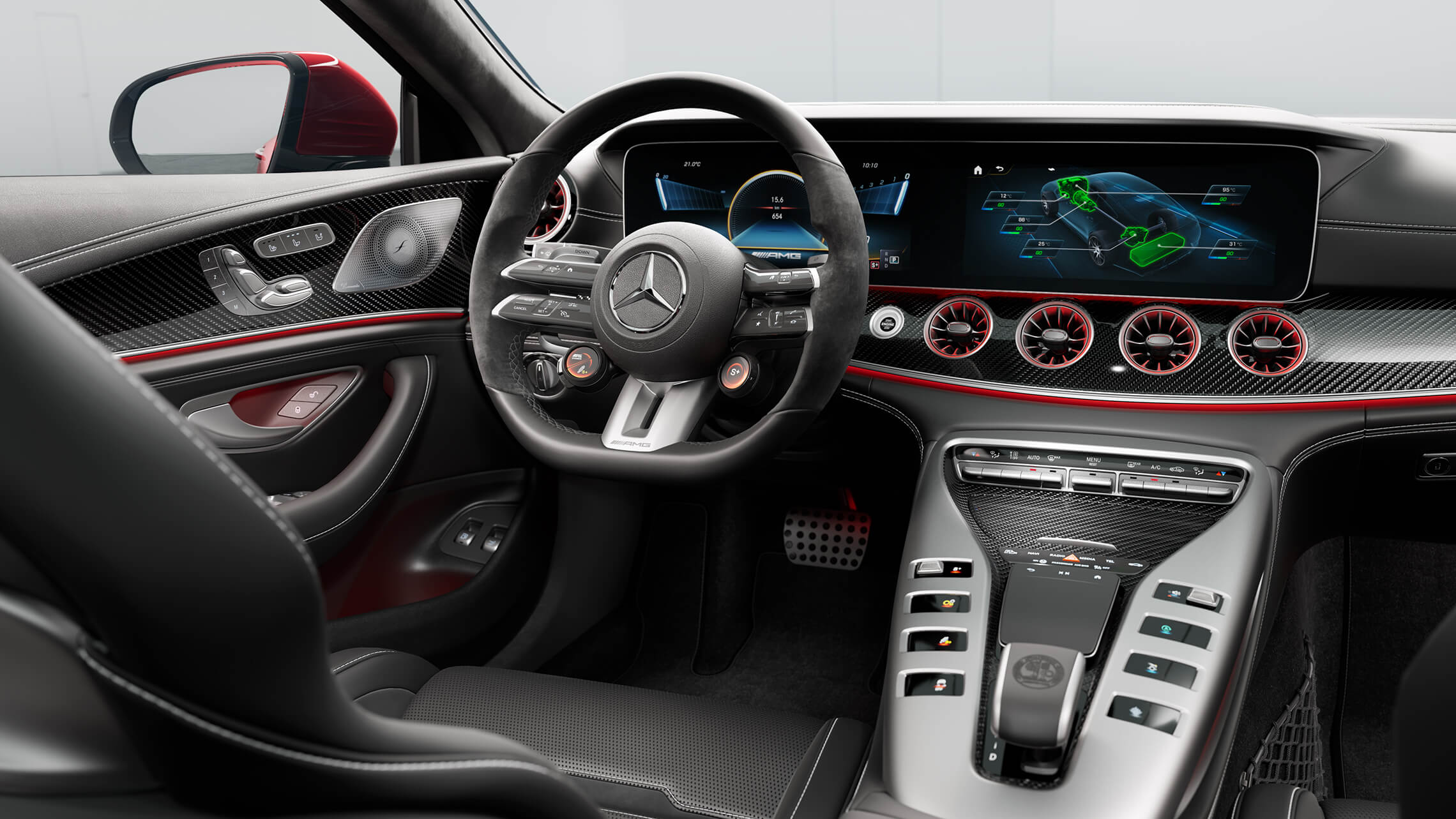 Mercedes AMG GT 4 Tuerer Coupe Plug In Hybrid 04 - Merbag