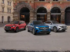 GLC, GLC Coupé und GLB 2026 10 Q4 Kampagne 2,99% Sonderfinanzierung SUV GLB COUPE Keyvisual 3840Px