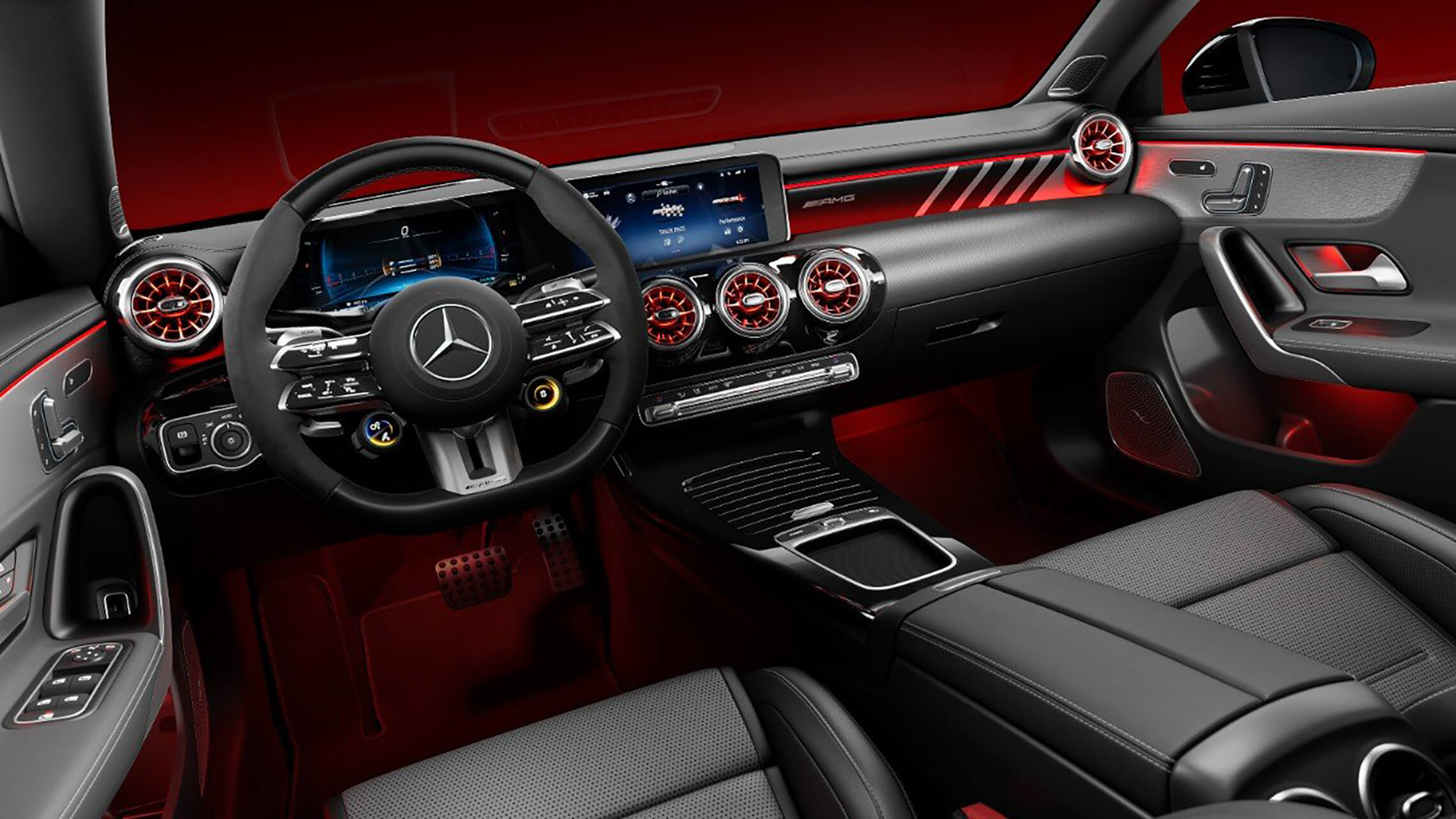 Mercedes-AMG CLA Coupe 35 4MATIC - Interieur und Cockpit - Merbag
