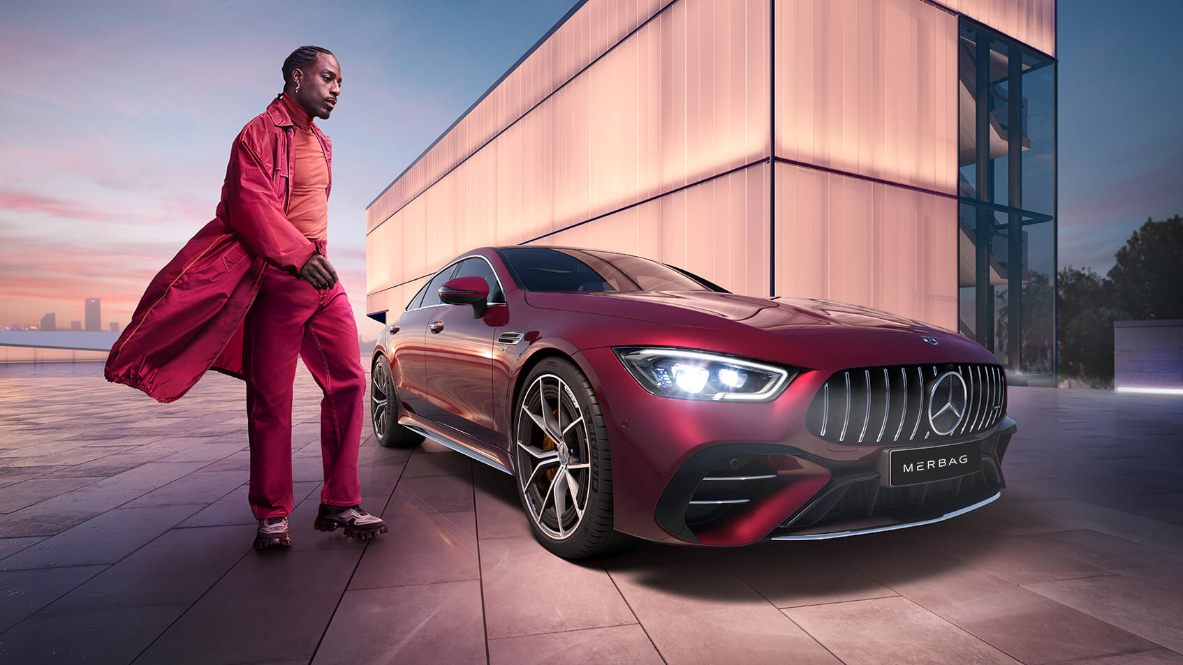 Mercedes AMG GT 4 Tuerer Coupe