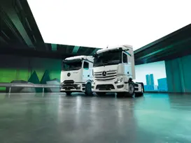Die Mercedes-Benz Truck Road Show Eactros
